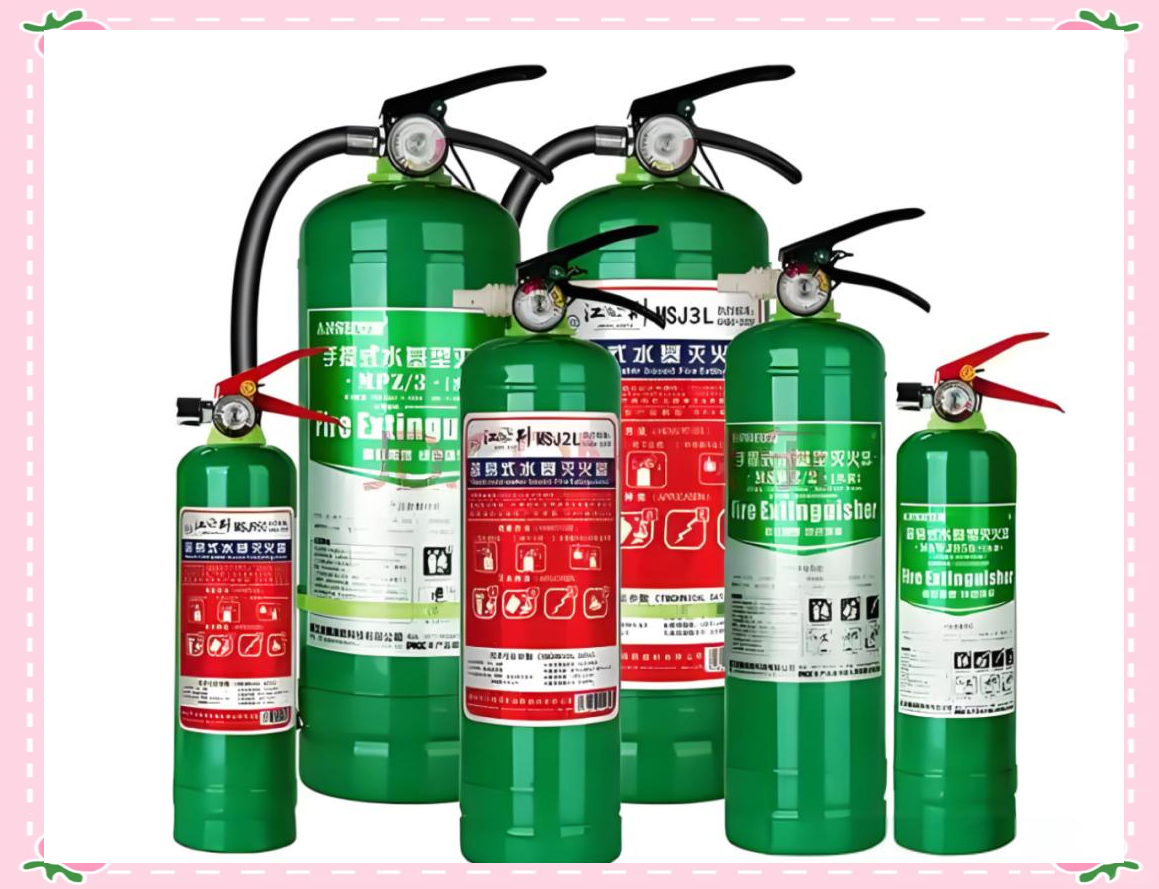 绿色卫士：水基型灭火器